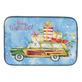 Caroline'S Treasures Ck2414Ddm Merry Christmas Maltese Dish-Drying-Mats, 14X21, Multicolor