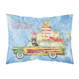 Merry Christmas Scottish Terrier Fabric Standard Pillowcase