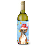Caroline'S Treasures Ck2468Literk Christmas Lights Boxer Wine Bottle Hugger Cold-Beverage-Koozies, 750 Ml, Multicolor