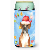 Caroline'S Treasures Ck2468Tbc Christmas Lights Boxer Tall Boy Hugger Cold-Beverage-Koozies, Multicolor