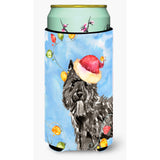 Caroline'S Treasures Ck2470Tbc Christmas Lights Bouvier Des Flandres Tall Boy Hugger Cold-Beverage-Koozies, Multicolor