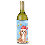 Caroline'S Treasures Ck2476Literk Christmas Lights Cavapoo Wine Bottle Hugger Cold-Beverage-Koozies, 750 Ml, Multicolor