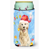 Caroline'S Treasures Ck2479Tbc Christmas Lights Golden Retriever Tall Boy Hugger Cold-Beverage-Koozies, Multicolor