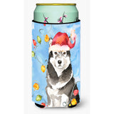 Caroline'S Treasures Ck2484Tbc Christmas Lights Alaskan Malamute Tall Boy Hugger Cold-Beverage-Koozies, Multicolor