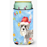 Caroline'S Treasures Ck2490Tbc Christmas Lights Schnauzer #2 Tall Boy Hugger Cold-Beverage-Koozies, Multicolor