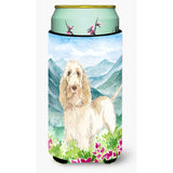 Caroline'S Treasures Ck2518Tbc Mountian Flowers Spinone Italiano Tall Boy Hugger Cold-Beverage-Koozies, Multicolor