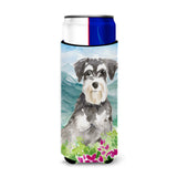 Caroline'S Treasures Ck2528Muk Michelob Ultra Hugger For Slim Cans Cold-Beverage-Koozies, Multicolor