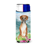 Caroline'S Treasures Ck2542Muk Michelob Ultra Hugger For Slim Cans Cold-Beverage-Koozies, Multicolor
