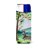 Caroline'S Treasures Ck2559Muk Michelob Ultra Hugger For Slim Cans Cold-Beverage-Koozies, Multicolor