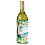 Caroline'S Treasures Ck2560Literk Under The Tree Schnauzer #1 Wine Bottle Hugger Cold-Beverage-Koozies, 750 Ml, Multicolor
