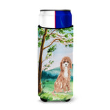 Caroline'S Treasures Ck2575Muk Michelob Ultra Hugger For Slim Cans Cold-Beverage-Koozies, Multicolor