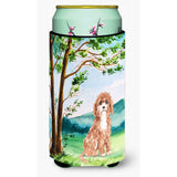 Caroline'S Treasures Ck2575Tbc Under The Tree Cavapoo Tall Boy Hugger Cold-Beverage-Koozies, Multicolor