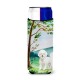 Caroline'S Treasures Ck2582Muk Michelob Ultra Hugger For Slim Cans Cold-Beverage-Koozies, Multicolor