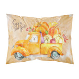 Fall Harvest Japanese Spitz Fabric Standard Pillowcase