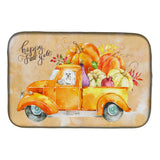 Caroline'S Treasures Ck2626Ddm Fall Harvest Maltese Dish-Drying-Mats, 14X21, Multicolor