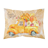 Fall Harvest Norwich Terrier Fabric Standard Pillowcase
