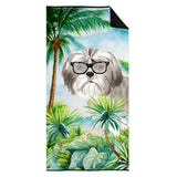 Caroline'S Treasures Ck2998Twl3060 Shih Tzu Puppy Premium Beach-Towels, Multicolor