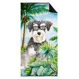 Caroline'S Treasures Ck3006Twl3060 Schnauzer #2 Premium Beach-Towels, Multicolor