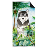 Caroline'S Treasures Ck3008Twl3060 Alaskan Malamute Premium Beach-Towels, Multicolor