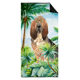 Caroline'S Treasures Ck3023Twl3060 Bloodhound Premium Beach-Towels, Multicolor