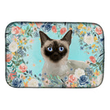 Caroline'S Treasures Ck3398Ddm Siamese Spring Flowers Dish-Drying-Mats, 14 X 21, Multicolor