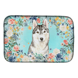 Caroline'S Treasures Ck3408Ddm Siberian Husky Dish-Drying-Mats, 14 X 21, Multicolor