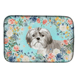 Caroline'S Treasures Ck3409Ddm Shih Tzu Puppy Dish-Drying-Mats, 14 X 21, Multicolor