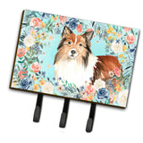 Caroline'S Treasures Sheltie Leash Or Key Holder Hooks, Multicolor