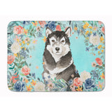 Caroline'S Treasures Alaskan Malamute Machine Washable Memory Foam Mat Doormats, Multicolor