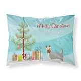 Caroline'S Treasures Australian Silky Terrier Christmas Tree Fabric Standard Pillowcases, Multicolor