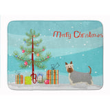 Caroline'S Treasures Australian Silky Terrier Christmas Tree Machine Washable Memory Foam Mat Doormats, Multicolor