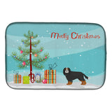 Caroline'S Treasures Cavalier King Charles Spaniel Tricolor Christmas Tree Dish-Drying-Mats, 14 X 21, Multicolor