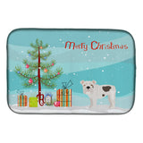 Caroline'S Treasures, English Bulldog Christmas Tree Dish-Drying-Mats, 14 X 21, Multicolor