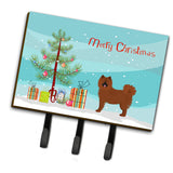 Caroline'S Treasures Eurasier Or Eurasian Dog Christmas Tree Leash Or Key Holder Hooks, Multicolor