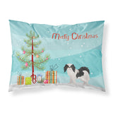 Caroline'S Treasures Japanese Chin Christmas Tree Fabric Standard Pillowcases, Multicolor