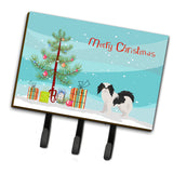 Caroline'S Treasures Japanese Chin Christmas Tree Leash Or Key Holder Hooks, Multicolor