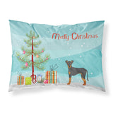 Caroline'S Treasures Manchester Terrier Christmas Tree Fabric Standard Pillowcases, Multicolor