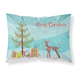 Caroline'S Treasures Mexican Hairless Dog Christmas Tree Fabric Standard Pillowcases, Multicolor