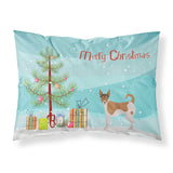 Caroline'S Treasures Tenterfield Terrier Christmas Tree Fabric Standard Pillowcases, Multicolor