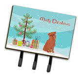Caroline'S Treasures Brussels Griffon Christmas Tree Leash Or Key Holder Hooks, Multicolor