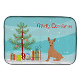 Caroline'S Treasures Ck3503Ddm Miniature Pinscher Christmas Tree Dish-Drying-Mats, 14 X 21, Multicolor