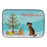 Caroline'S Treasures Ck3506Ddm Persian Chihuahua Christmas Tree Dish-Drying-Mats, 14 X 21, Multicolor
