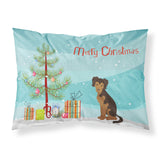 Caroline'S Treasures Persian Chihuahua Christmas Tree Fabric Standard Pillowcases, Multicolor