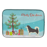 Caroline'S Treasures Ck3513Ddm Alaskan Malamute Christmas Tree Dish-Drying-Mats, 14 X 21, Multicolor