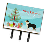 Caroline'S Treasures Australian Shepherd Christmas Tree Leash Or Key Holder Hooks, Multicolor