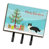 Caroline'S Treasures Border Collie Christmas Tree Leash Or Key Holder Hooks, Multicolor