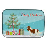 Caroline'S Treasures Ck3529Ddm Cavalier Spaniel Christmas Tree Dish-Drying-Mats, 14 X 21, Multicolor