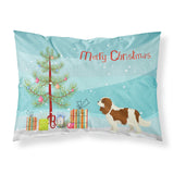 Caroline'S Treasures Cavalier Spaniel Christmas Tree Fabric Standard Pillowcases, Multicolor