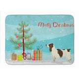 Caroline'S Treasures English Springer Spaniel Christmas Tree Machine Washable Memory Foam Mat Doormats, Multicolor