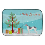 Caroline'S Treasures Ck3543Ddm Greyhound Christmas Tree Dish-Drying-Mats, 14 X 21, Multicolor